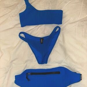 Triangl blue bikini